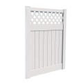 PVC Lattice privacy fence